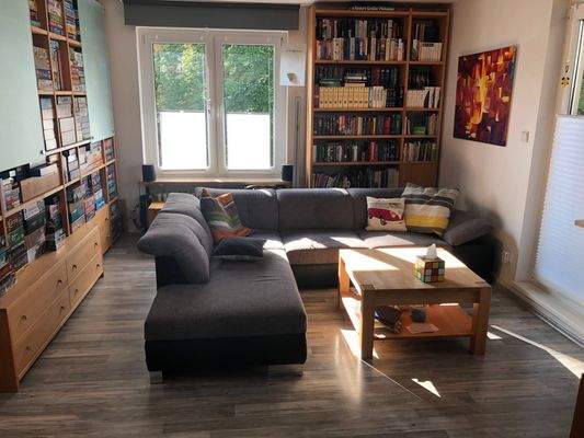 Teilansicht vom Wohnzimmer 
