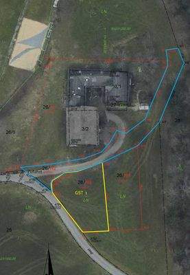 Teilungsplan_Zufahrt_Maßstab 1:500