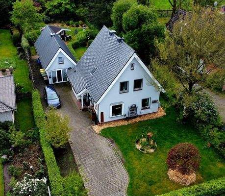 Sommeraufnahme aus der Luft