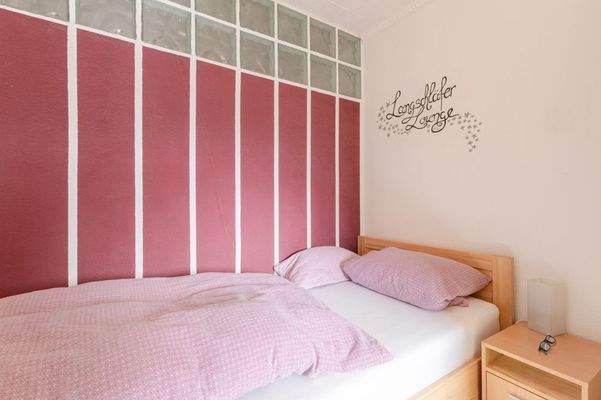 Teilansicht Schlafzimmer