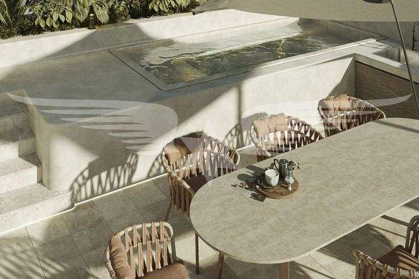 Visualisierte Terrasse