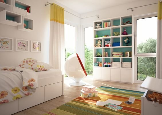 Kinderzimmer Obergeschoss
