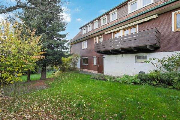 Rückansicht und Garten