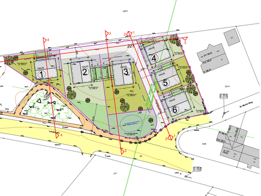 Lageplan Grundstück 3