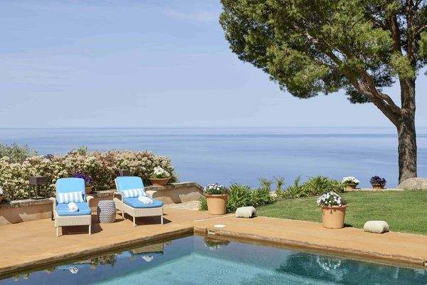 Traditionelle Villa mit Meerblick zu vermieten in Llucalcari-Deia, Mallorca