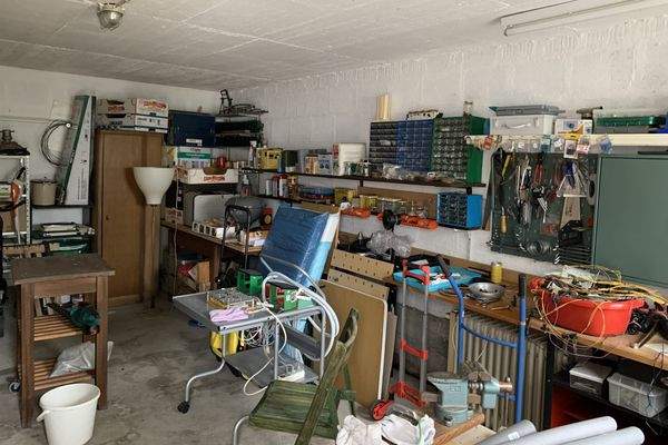 Werkstatt unter der Garage