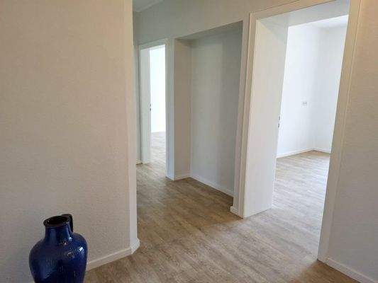 Nische für eine Garderobe