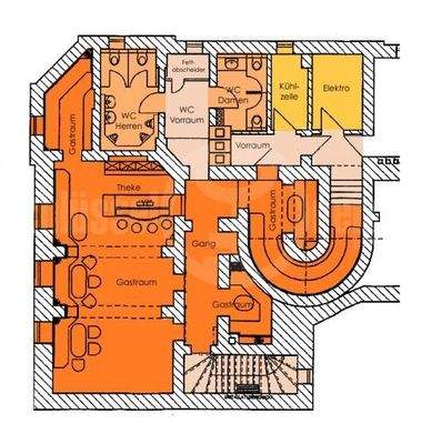 Grundriss - Untergeschoss-Ebene