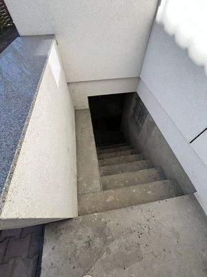 Außenzugang zum Keller 