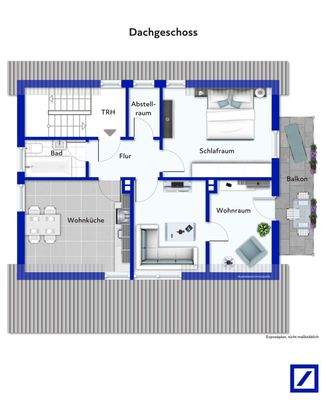 Grundriss Dachgeschoss