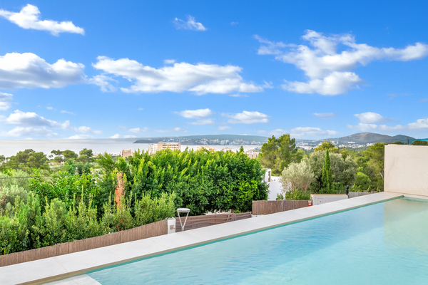 Views from villa in Portals Nous