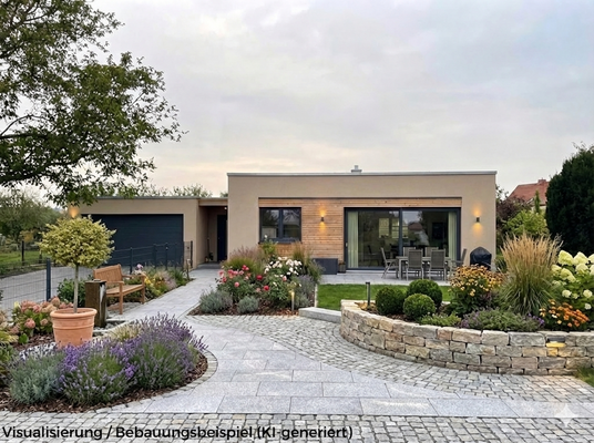 Bebauungsvorschlag (KI generitert)