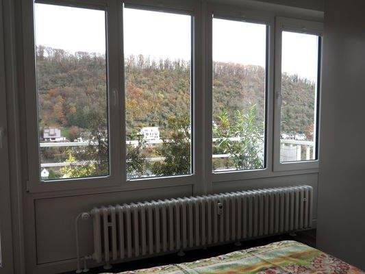 Blick Schlafzimmer