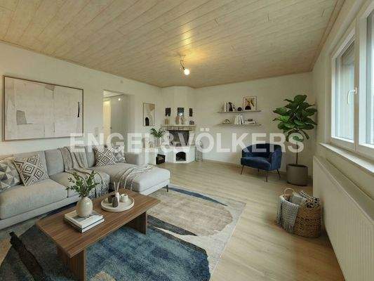 Einrichtungsbeispiel Wohnzimmer