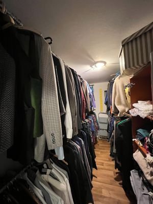 Begehbarer Kleiderschrank UG
