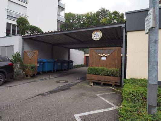 Zugang zur Tiefgarage