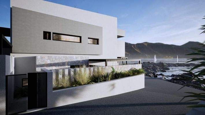 Kreta, Sisi: Villa direkt am Meer mit freiem Blick zu verkaufen