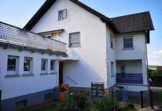 Hausansicht Eingangsbereich