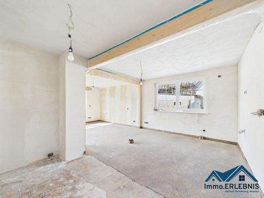 Offener Wohn/Ess/Kochbereich