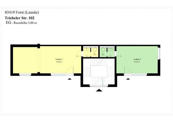 Ladengeschäft li. 33 m²