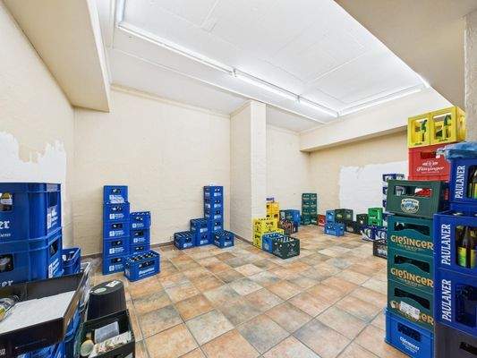 Derzeitige Lagerfläche UG