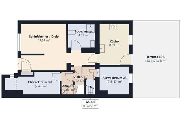 S&P | Grundriss Souterrain