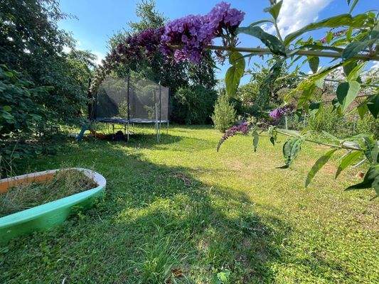 weitläufiger Garten