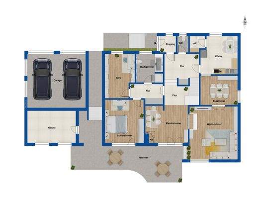 Grundriss Erdgeschoss