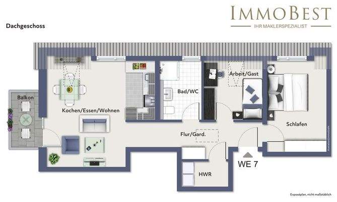 Grundriss Dachgeschoss