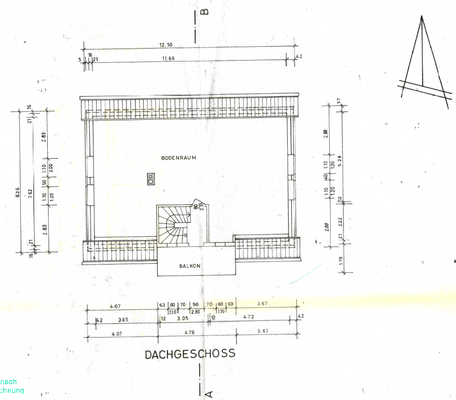GRUNDRISS Dachgeschoss