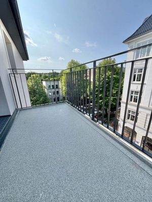 Balkon mit herrlichem Ausblick