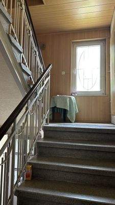 Treppenaufgang ins Dachgeschoss