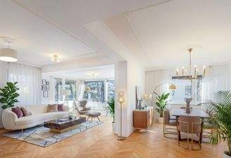 Einrichtungsvorschlag Wohnsalon