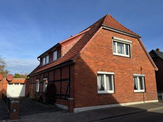 Schöner Rotklinkerstein