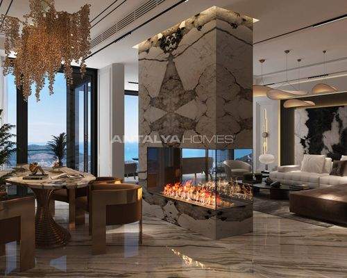 Sea-View Villas with a Private Pool in Alanya Antalya