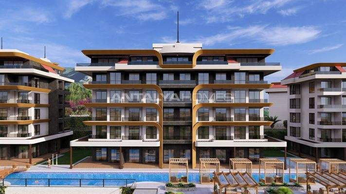 Well-Located Apartments with Unique Views in Alanya Kestel
