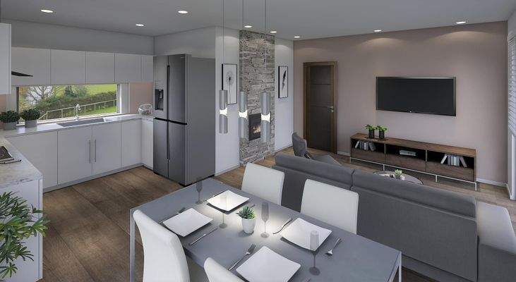 Wohn- und Essbereich