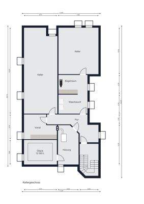 Grundriss Kellergeschoss