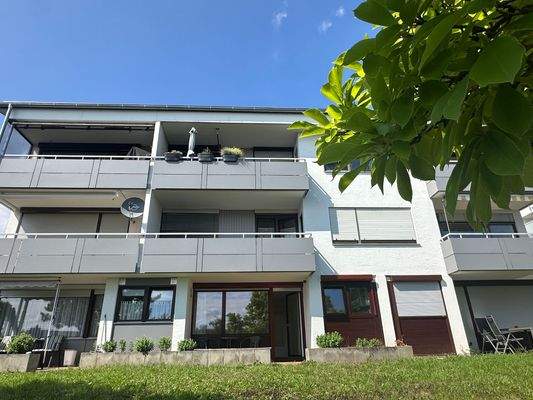 Terrasse mit Gartenzugang