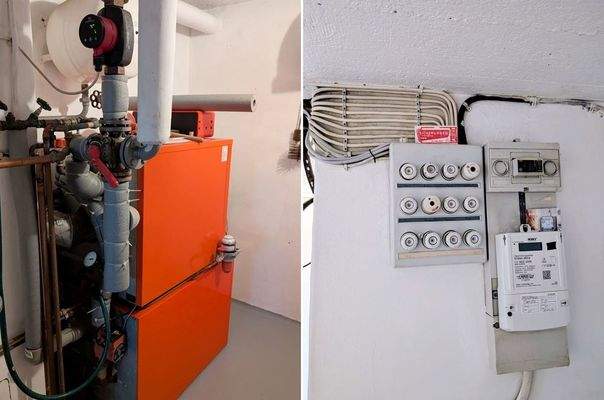 Heizungsanlage (Öl) + Elektrik