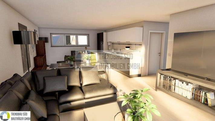 MFH, Ersingen_Visualisierung_WHG 6_2025-02-19