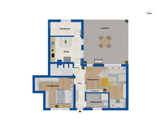 Grundriss Erdgeschoss