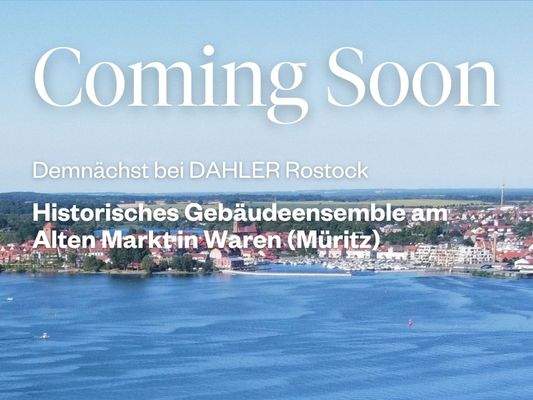 DC-HRO155 Historisches Gebäudeensemble am Alten Markt in Waren (Müritz)