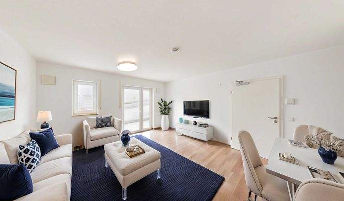 Beispieleinrichtung Wohn-/Essbereich