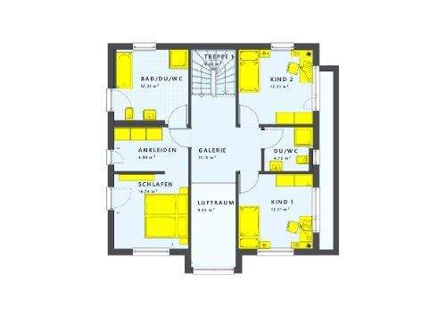 Beispiel Grundriss OG