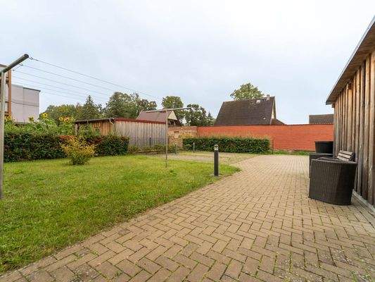 Grundstück mit Parkplätzen