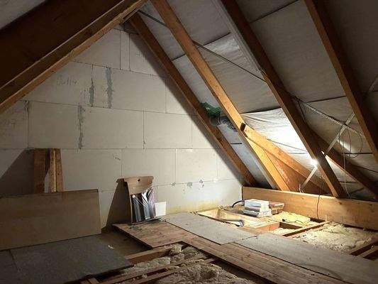 Ausbaureserve im Dachgeschoss