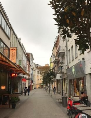 Achse Futtstrasse Richtung Bahnhofstrasse