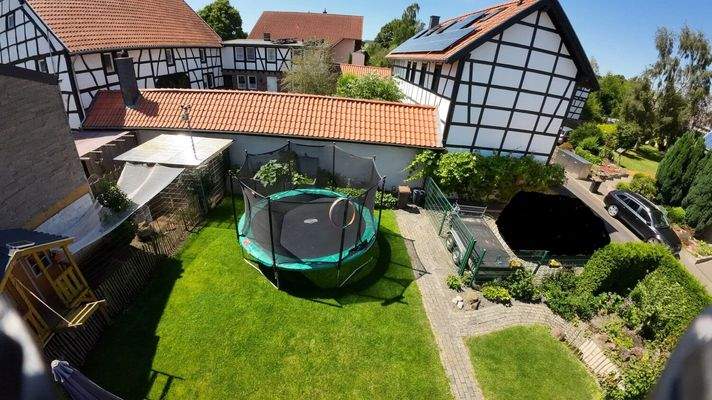 Garten mal von oben!