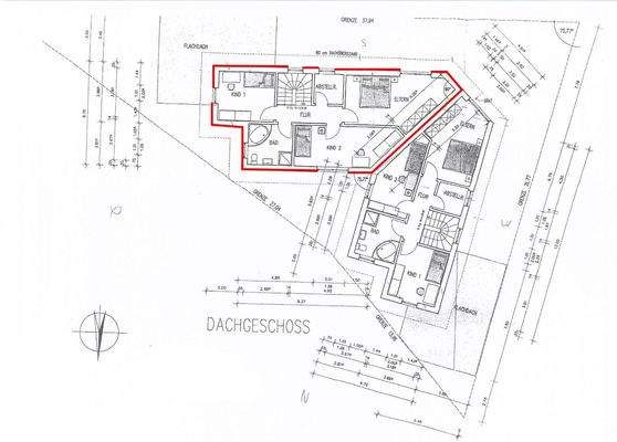 Grundriss Dachgeschoss